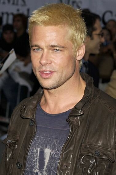 Capelli Biondi: Brad Pitt Photography by Getty Images